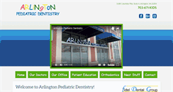 Desktop Screenshot of dentistry4allkids.com